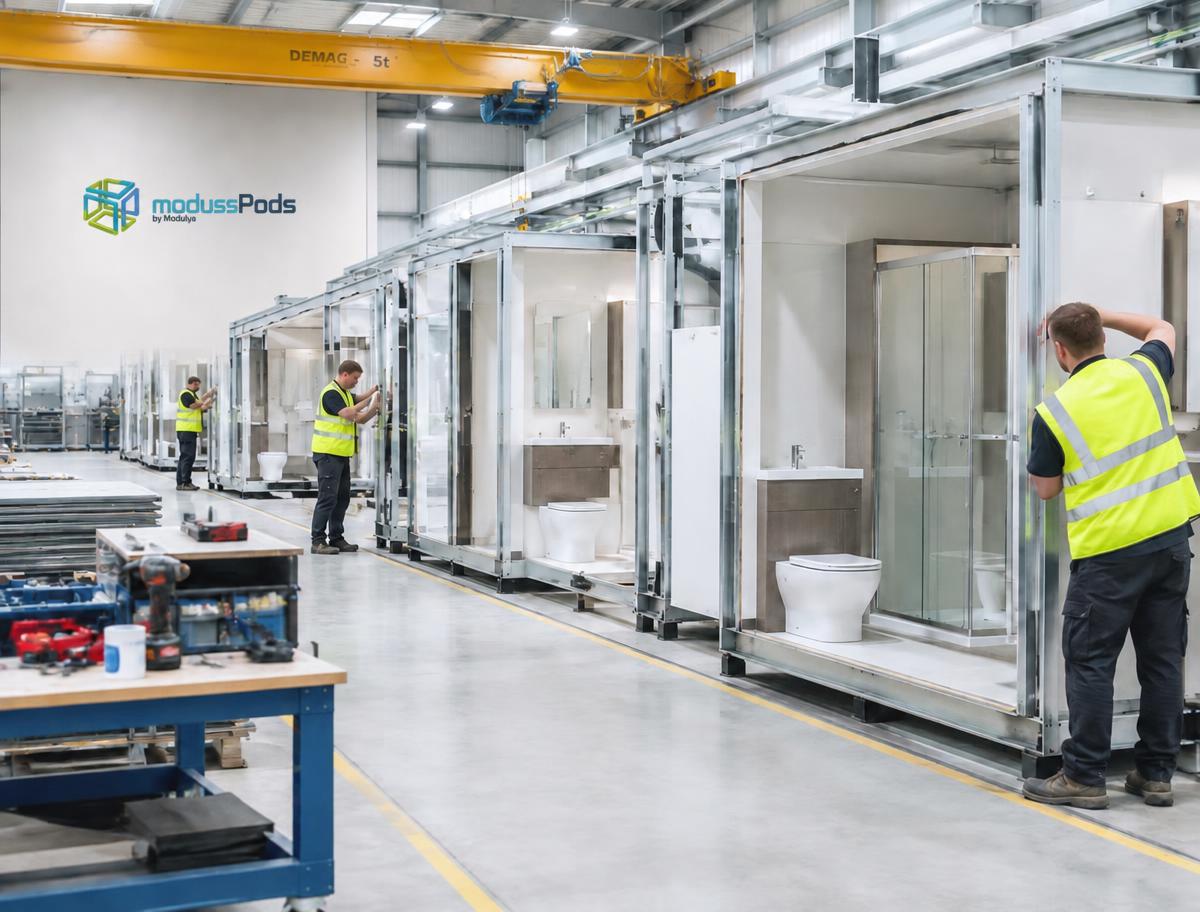 Línea de fabricación de pods de baño
